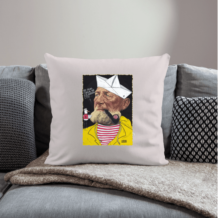 Styrmand Karlsen - Sofapude betræk - Pudebetræk 45 x 45 cm - Lys beige - Dajlig