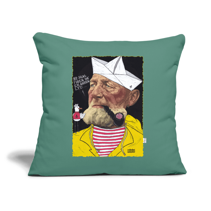 Styrmand Karlsen - Sofapude - Sofapude med fyld 44 x 44 cm - grangrøn - Dajlig