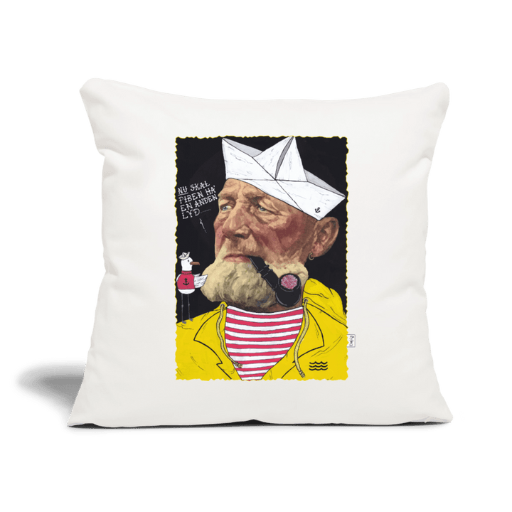 Styrmand Karlsen - Sofapude - Sofapude med fyld 44 x 44 cm - naturhvid - Dajlig