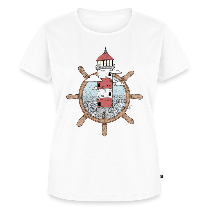 Styrtårn - Eksklusiv Dame T-shirt - Dame premium T-shirt - hvid - Dajlig