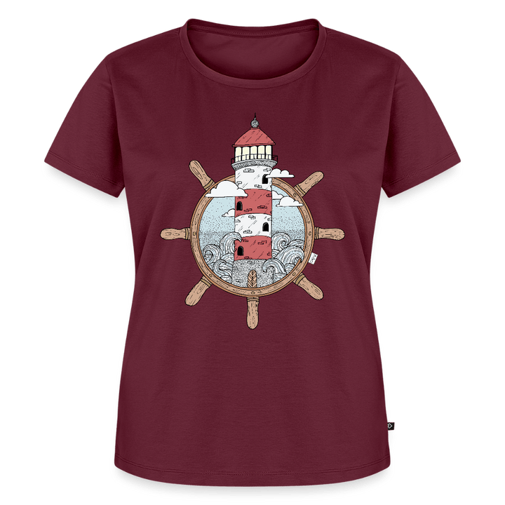 Styrtårn - Eksklusiv Dame T-shirt - Dame premium T-shirt - vinrød - Dajlig