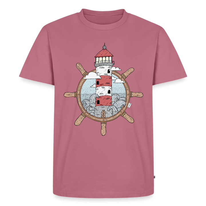 Styrtårn - Eksklusiv Herre T-shirt - Herre premium T-shirt - mauve - Dajlig