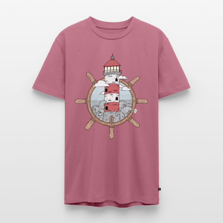 Styrtårn - Eksklusiv Herre T-shirt - Herre premium T-shirt - mauve - Dajlig
