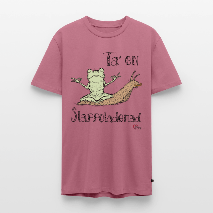 Ta' en Slappelademad Snegl - Eksklusiv Herre T-shirt - Herre premium T-shirt - mauve - Dajlig