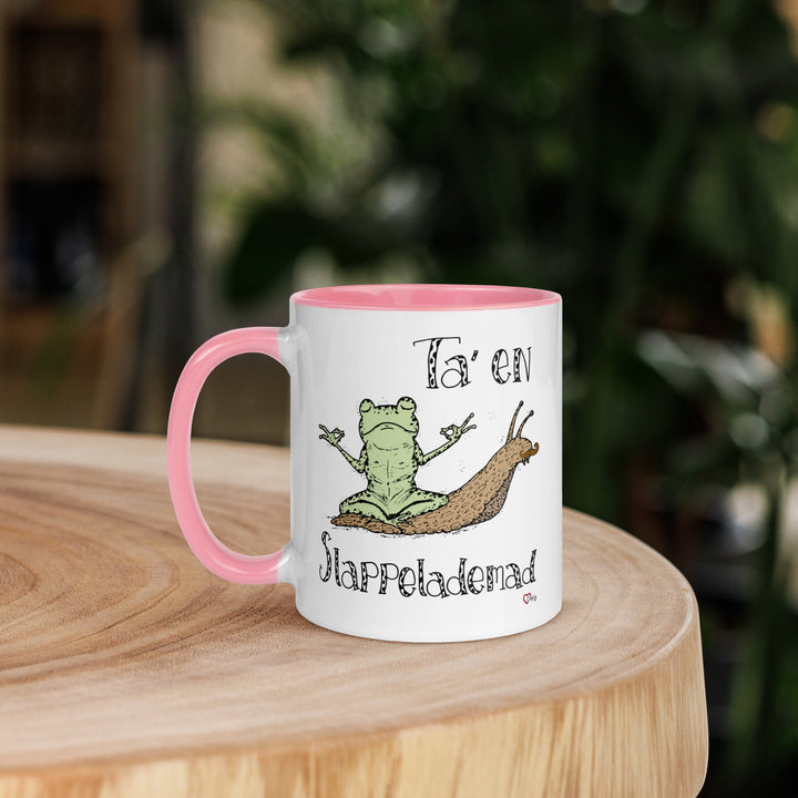 Ta' en Slappelademad Snegle Krus - Krus - Pink - Dajlig.dk