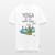 Yoga er min Happy Hour - Eksklusiv Herre T-shirt