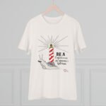 Unisex T-shirt, Be a Lighthouse snegl - Dajlig.dk - Unikke & Finurlige Tryk