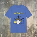 t-shirt til dame og herre - Drummer ba dum tss