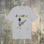 t-shirt til dame og herre - Bassman