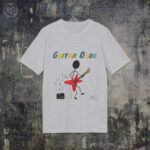 t-shirt til dame og herre - Guitar Dude