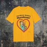 t-shirt til dame og herre - Verdens bedste hundemor